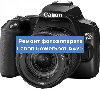 Ремонт фотоаппарата Canon PowerShot A420 в Новосибирске